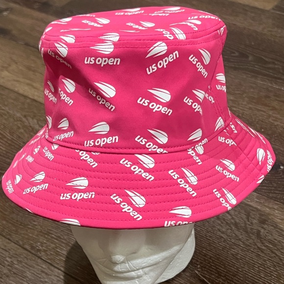 NWOT US open American Needle Vibrant Pink Bucket Hat - Picture 8 of 8